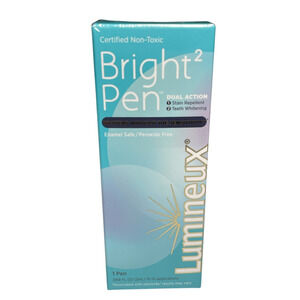 Lumineux Bright² Pen Dual Action Stain Repellant & Whitening New EXPIRED 8/25